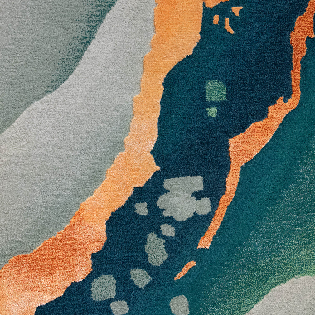 Prismatic PRS30 - Emerald Rug, 168 x 226cm