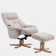 Quebec - Swivel Chair & Stool, Fabric