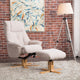 Quebec - Swivel Chair & Stool, Fabric
