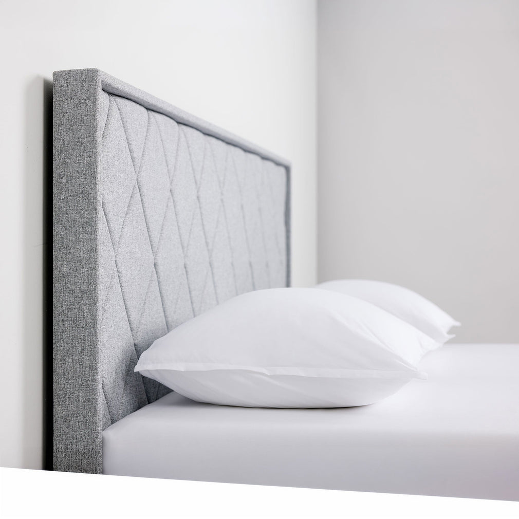 Tempur Arc Ergo Smart - Bed Base & Headboard Quilted Headboard