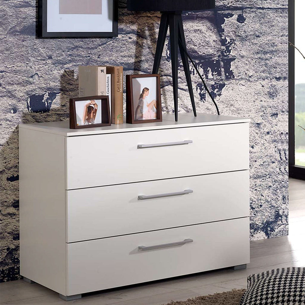 Charlton - 40cm 2 Drawer Bedside Table Colour Front