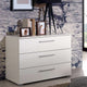 Charlton - 40cm 2 Drawer Bedside Table Colour Front