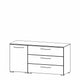 Charlton - 120cm 1 Door LH 3 Drawer Chest Colour Front