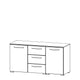 Charlton - 120cm 2 Door 3 Drawer Chest Colour Front