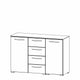 Charlton - 120cm 2 Door 4 Drawer Chest Colour Front