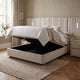 Regency - Hotel Ottoman Bed, Oslo Cream Fabric