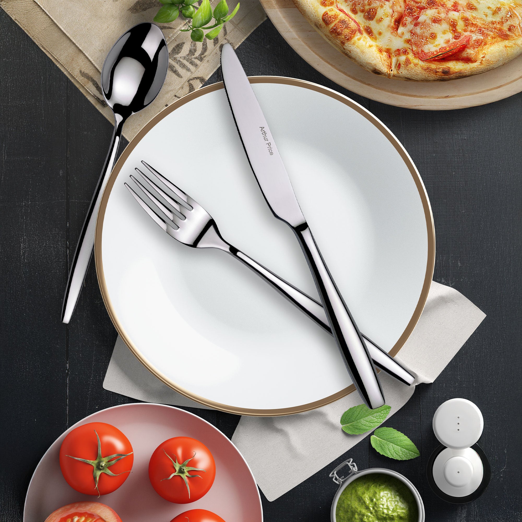 Arthur Price Rio - 42 Piece Stainless Steel Cutlery Set | Lowest Price