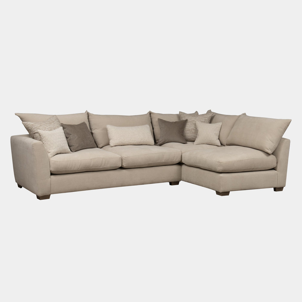 Riva - LHF Corner Group In Fabric Digby Beige