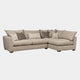Riva - LHF Corner Group In Fabric Digby Beige