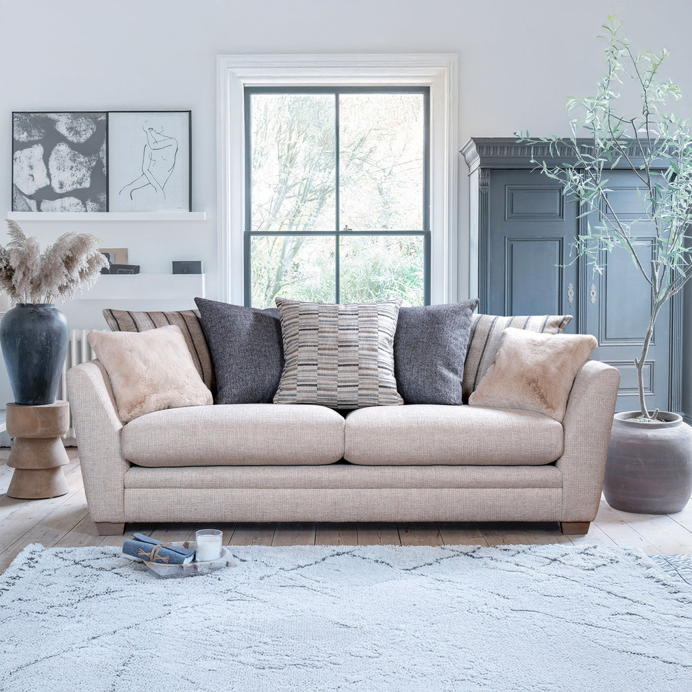 Chamonix - Grand Pillow Back Sofa, Fabric