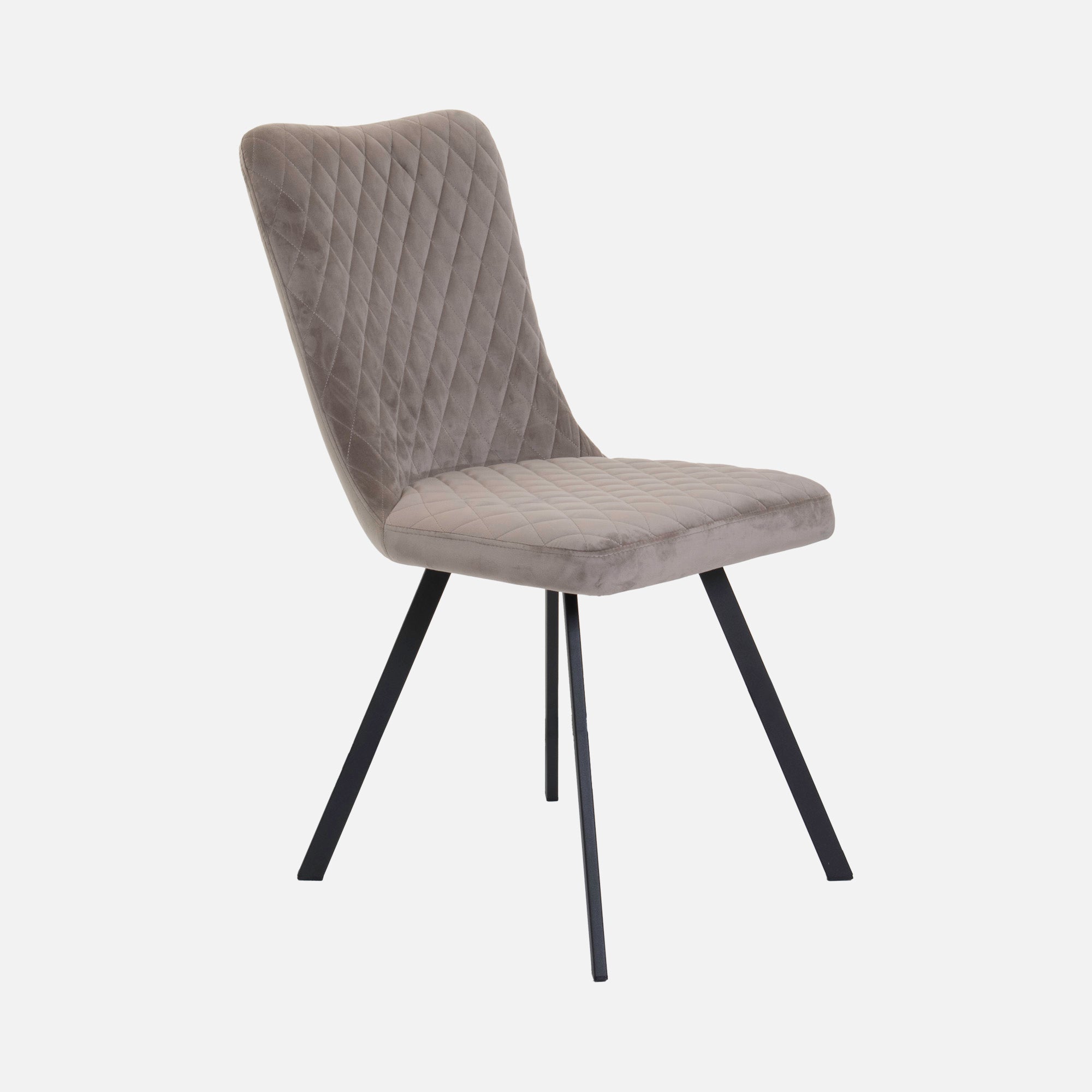 Rock - Dining Chair, Velvet Fabric
