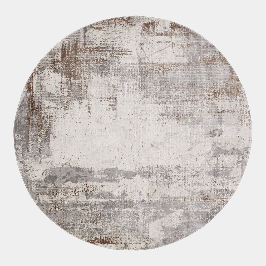 Gemma 7 - Patterned Round Rug