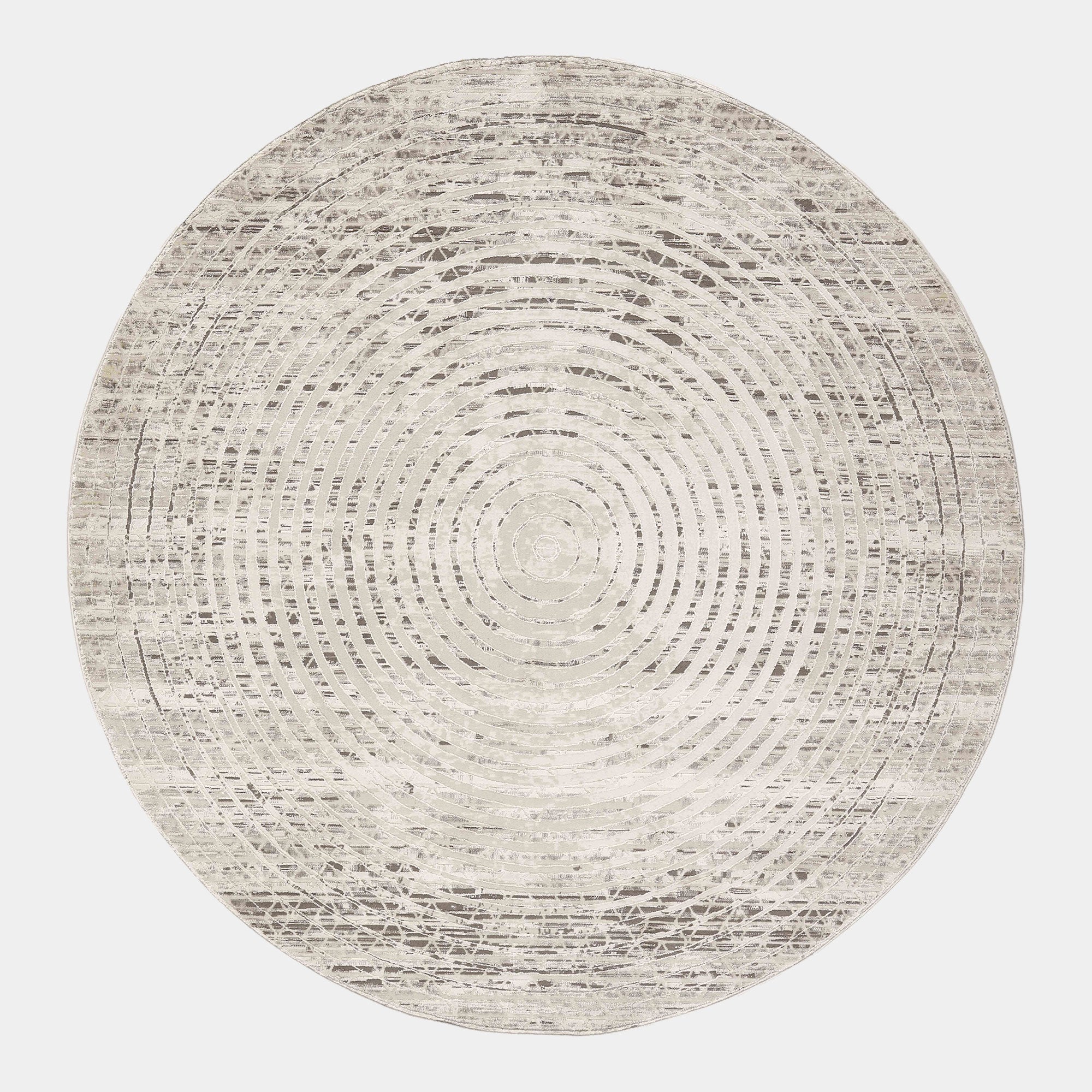 Gemma 3 - Patterned Round Rug