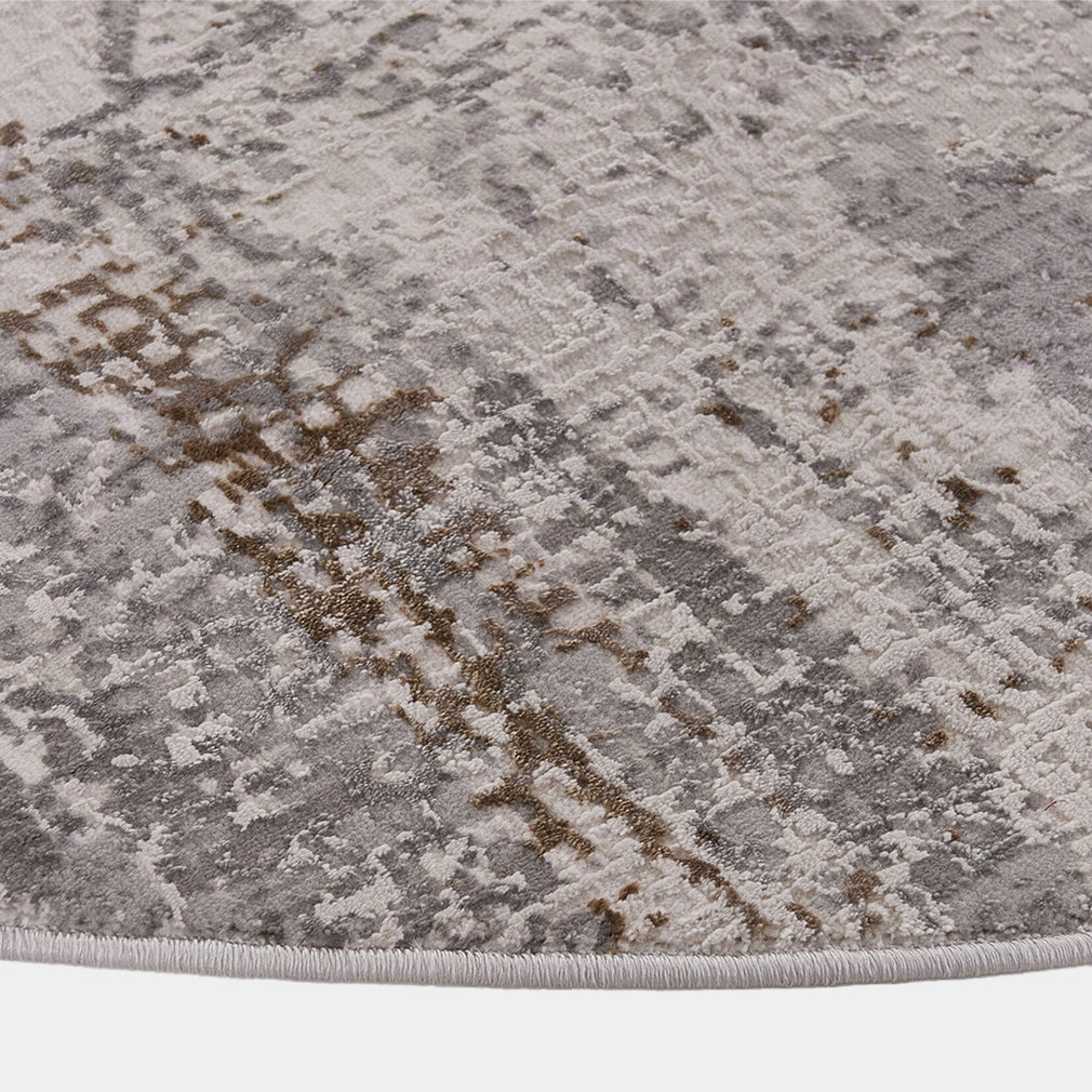 Gemma 7 - Patterned Round Rug
