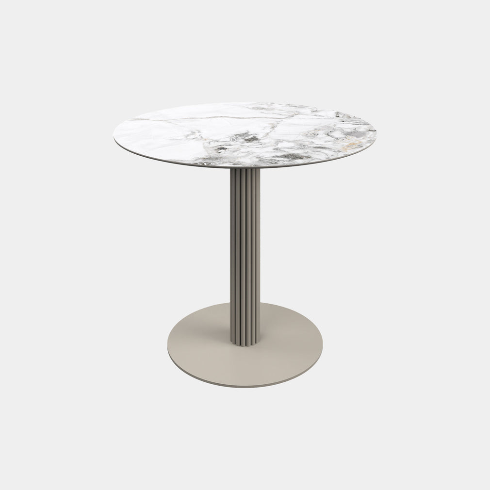 Formia - Ceramic Round Bar Table