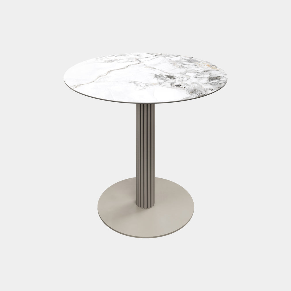 Formia - Ceramic Round Bar Table