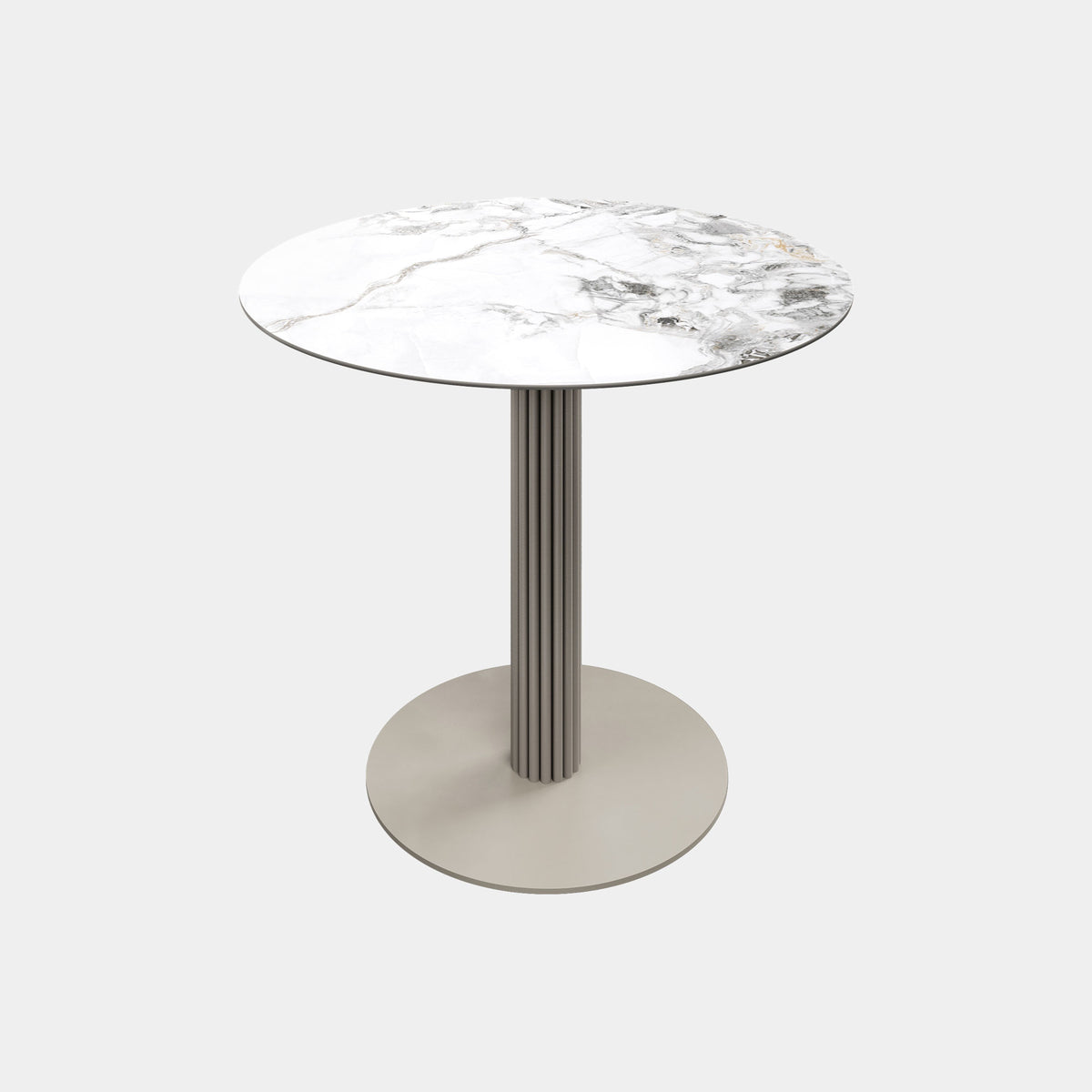Formia - Ceramic Round Bar Table