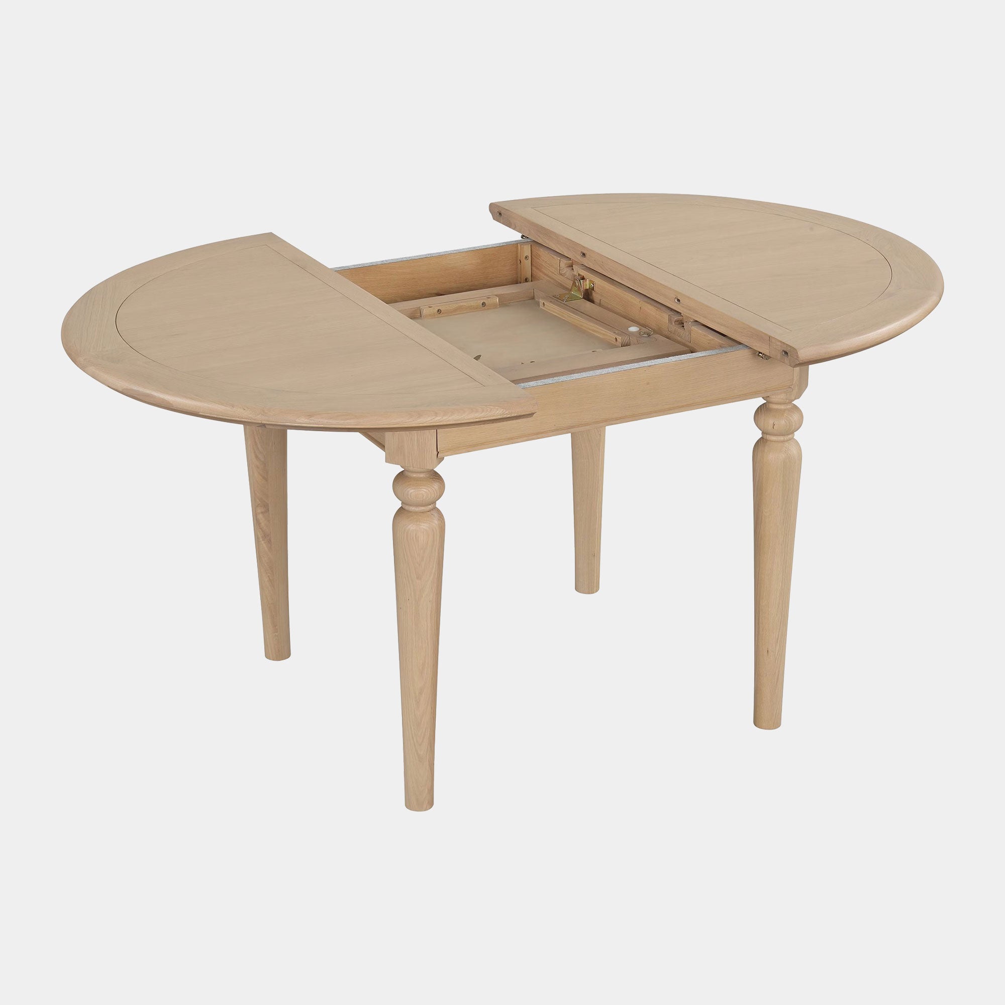 Sidmouth Oak - Extending Dining Table, Round