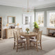 Sidmouth - Oak Extending Dining Table, Round
