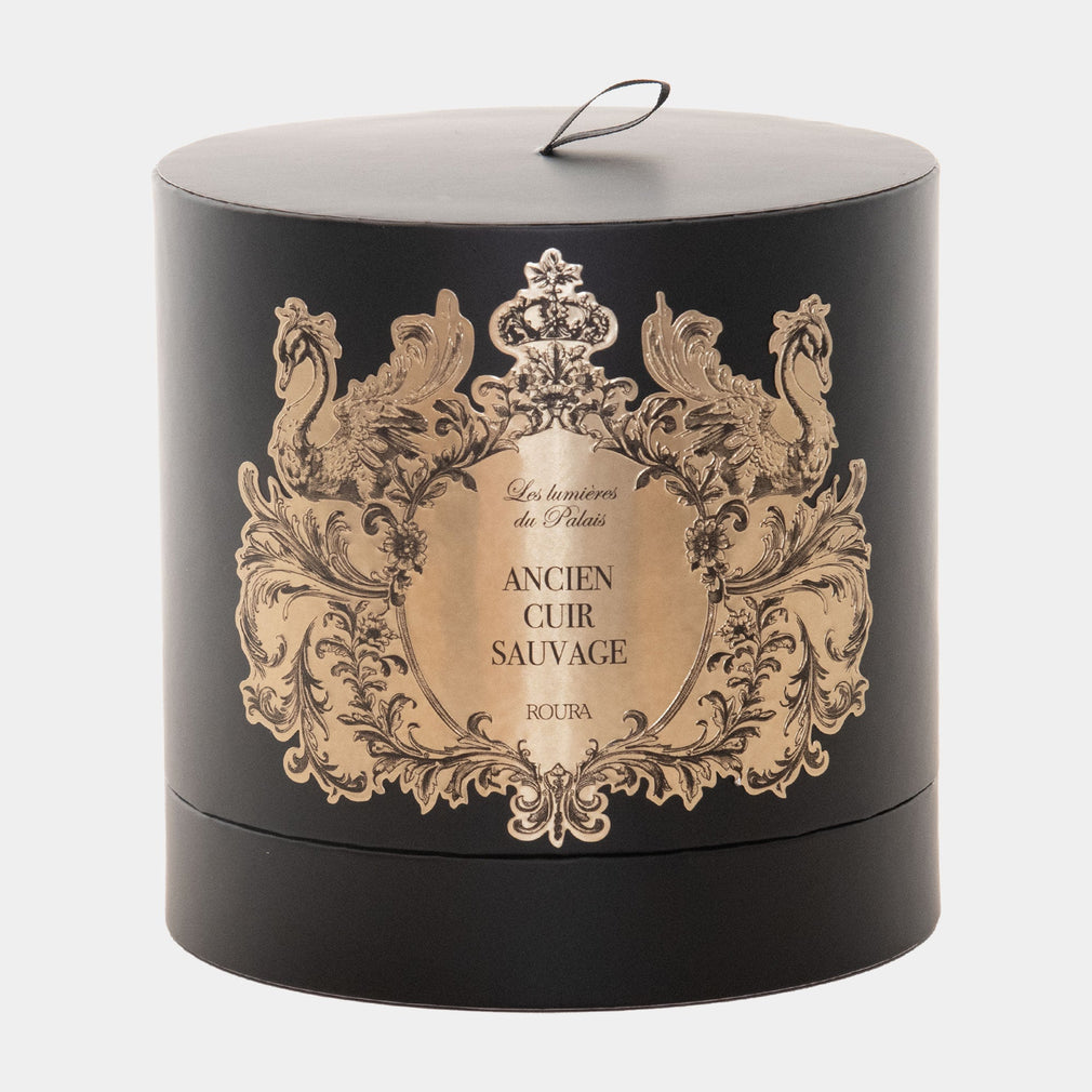 Roura Ancien Cuir Sauvage - Lotus Flower, Jasmine Sambac & Iris 5 Wick Scented Candle 1600g