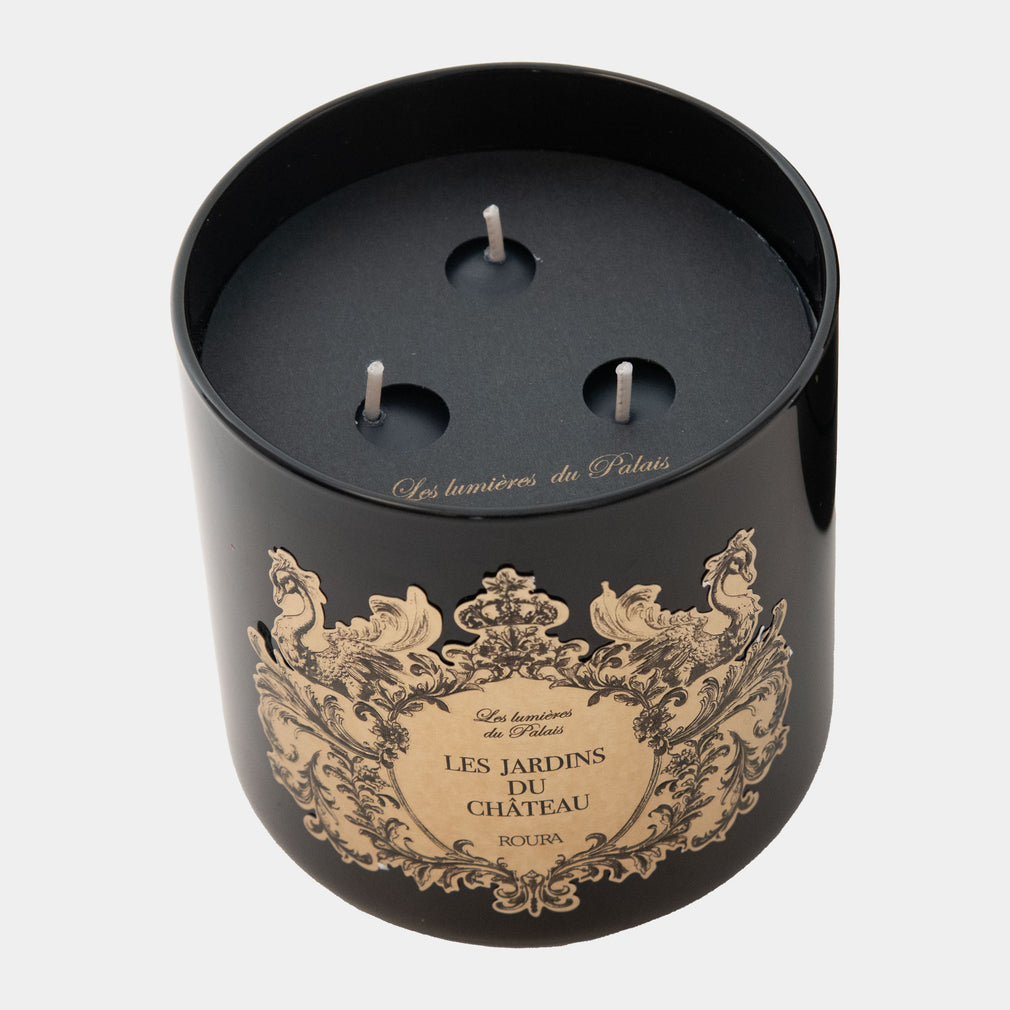 Roura - Jardins Du Chateaux 3 Wick Scented Candle 450g