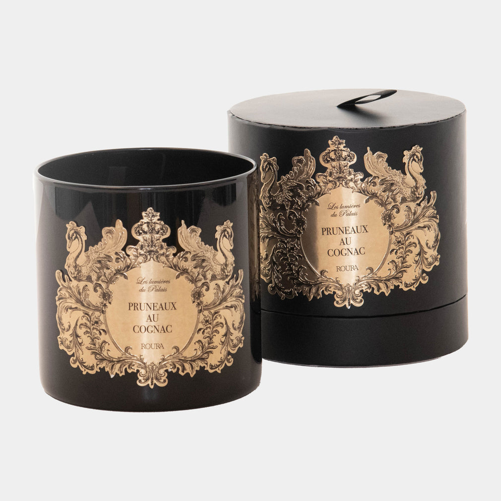 Roura - Pruneaux Au Cognac 3 Wick Jar Candle 450g