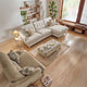 Astor - LHF Large Chaise Sofa, Fabric