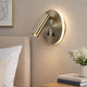 Ruby - Antique Brass Round LED Wall Light