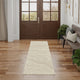Graceful - Beige Runner Rug 69cm x 229cm