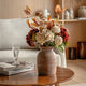 Artificial Hydrangea Bouquet in Vase - Luxury Faux Flower Arrangement