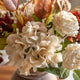 Artificial Hydrangea Bouquet in Vase - Luxury Faux Flower Arrangement