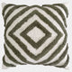 Mesa Tufted - Olive Cushion 43x43cm