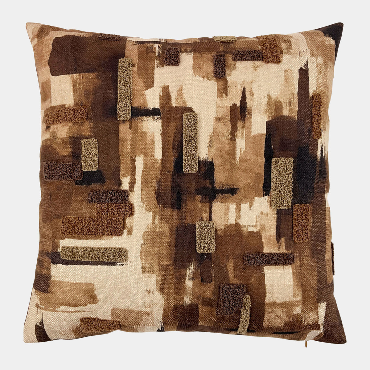 Homestead Velvet - Brown Cushion 45x45cm
