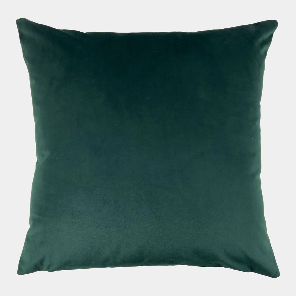 Homestead Velvet - Olive Green Cushion 45x45cm