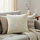 Ditsy Velvet - Ivory Cushion 43x43cm