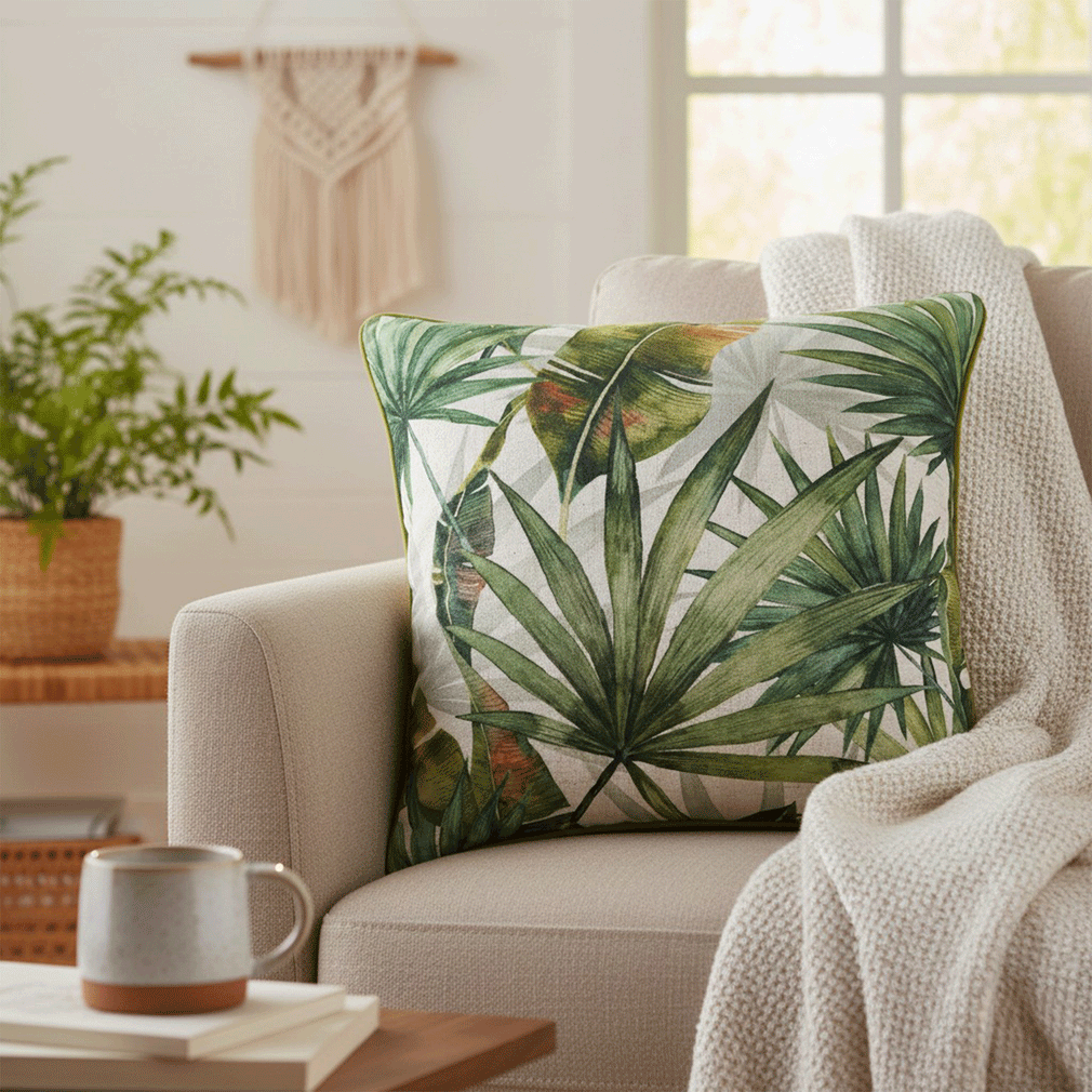 Vita - Green Cushion 45x45cm