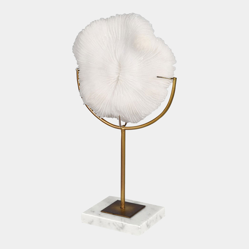 Ocean Bloom - White Coral Ornament