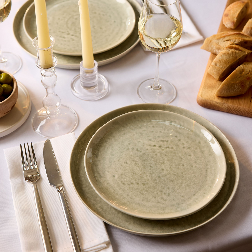 Stellar Stoneware Bantham - Dinner Plates, Set of 4