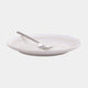 Mylor Soft White Stoneware - Dinner Plates, Set of 4