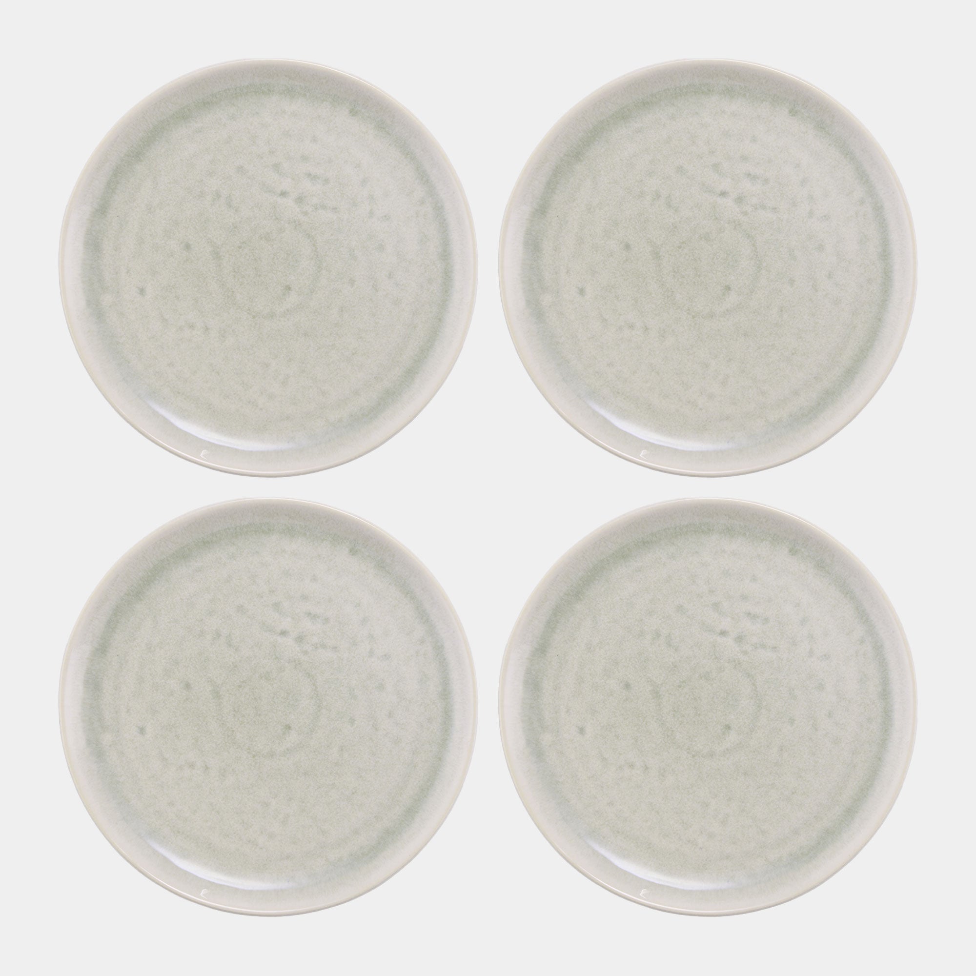 Bantham Sage Green Stoneware - Side Plates, Set of 4