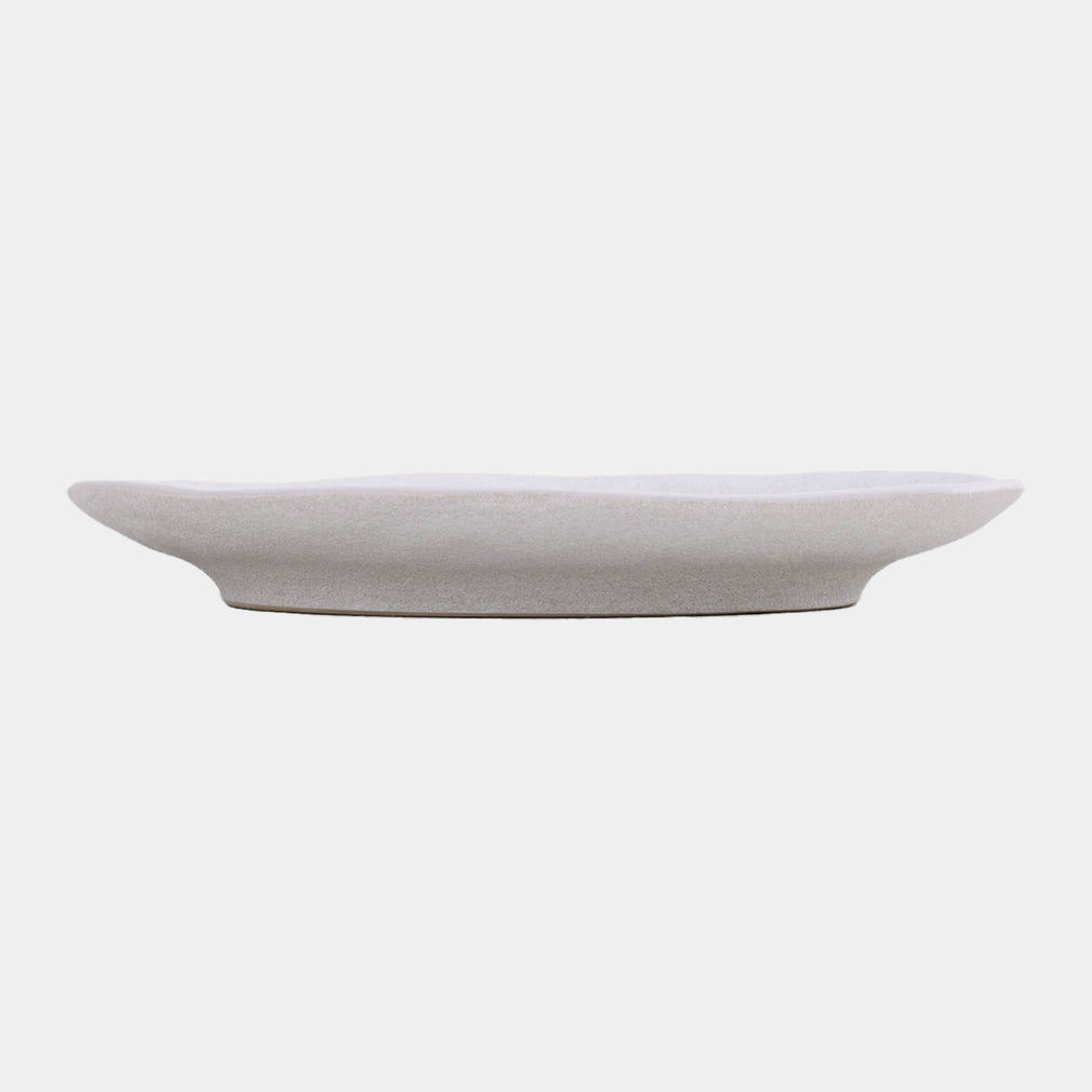 Mylor Soft White Stoneware - Side Plates, Set of 4