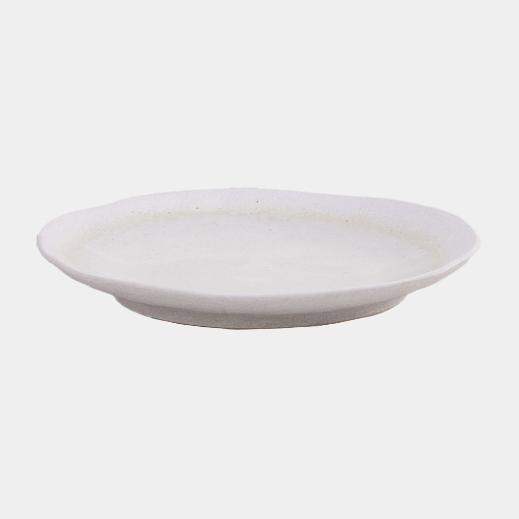 Mylor Soft White Stoneware - Side Plates, Set of 4