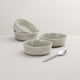 Bantham Sage Green Stoneware - Cereal Bowls, Set of 4