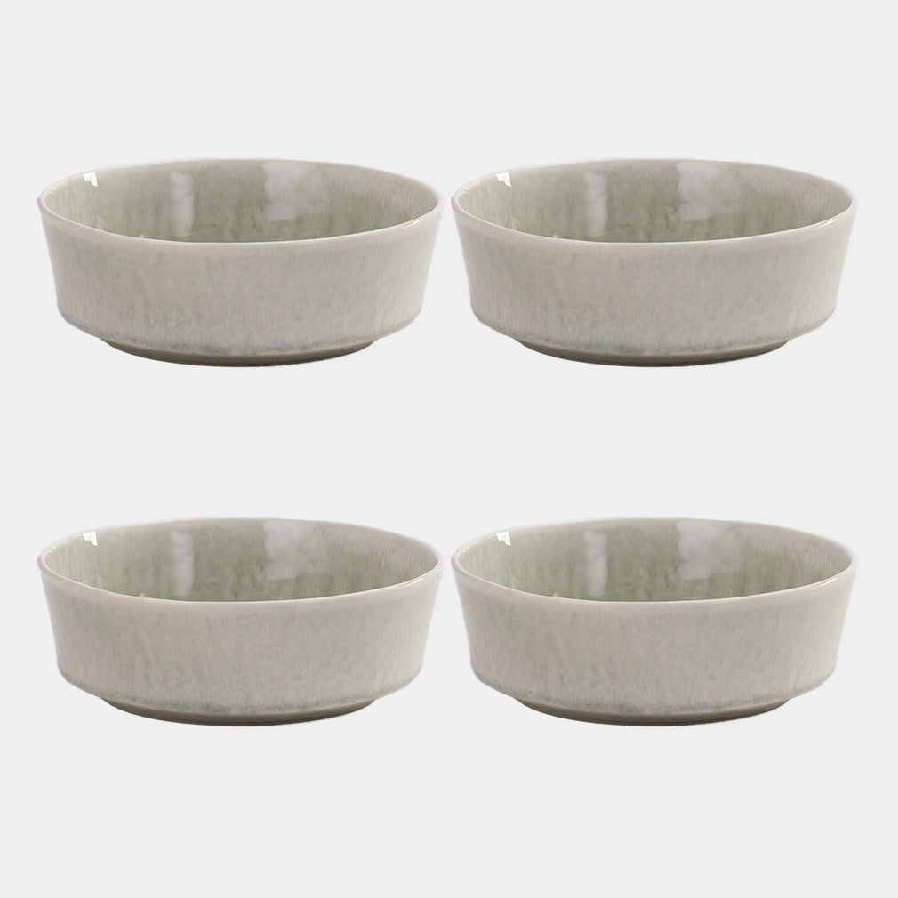Bantham Sage Green Stoneware - Cereal Bowls, Set of 4