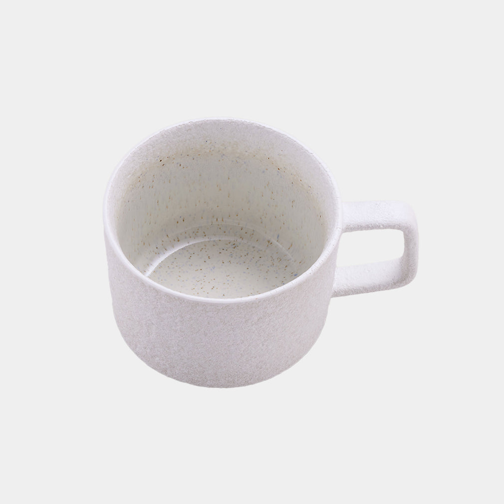 Mylor Soft White Stoneware - Large Mugs, Set of 4