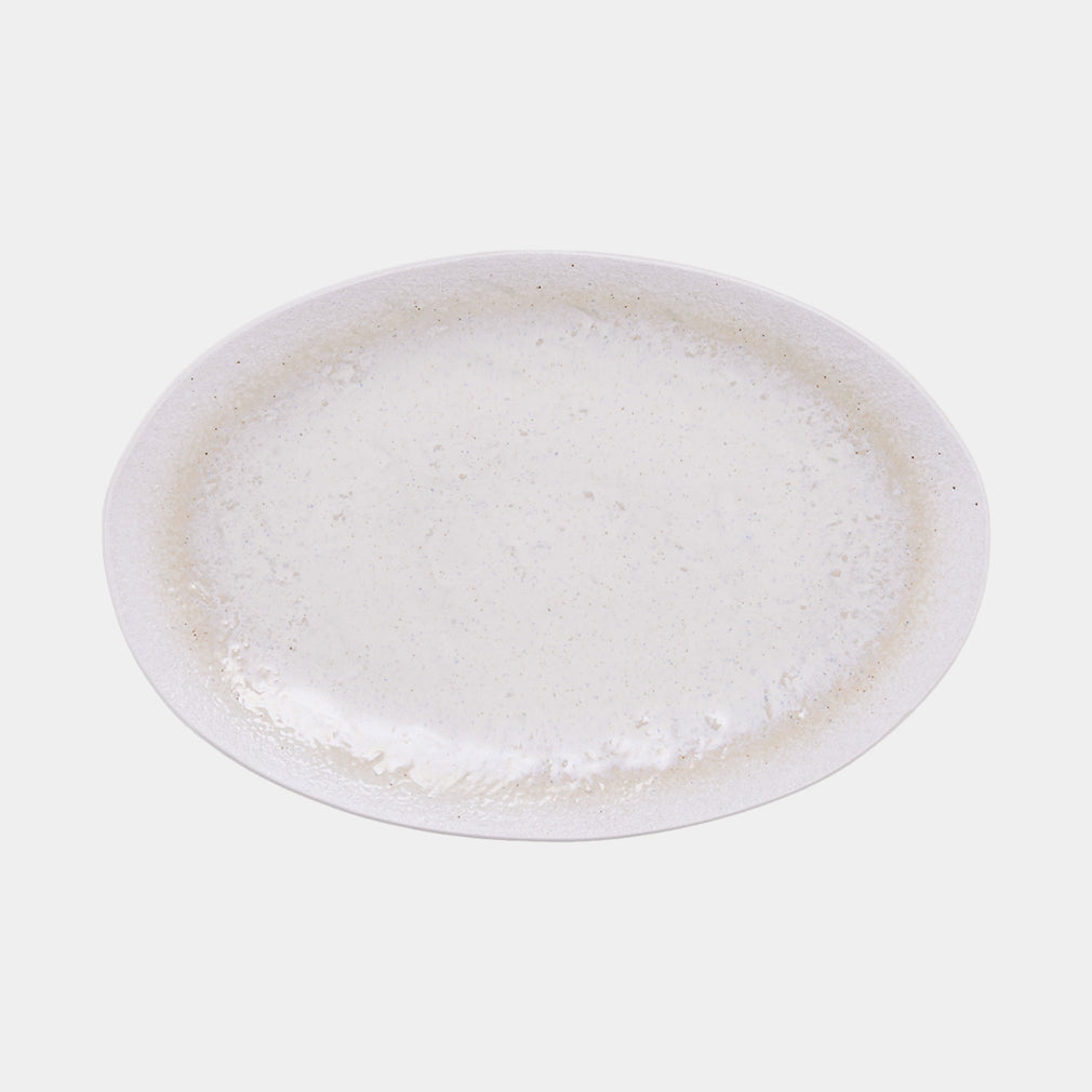 Mylor Soft White Stoneware - Serving Platter