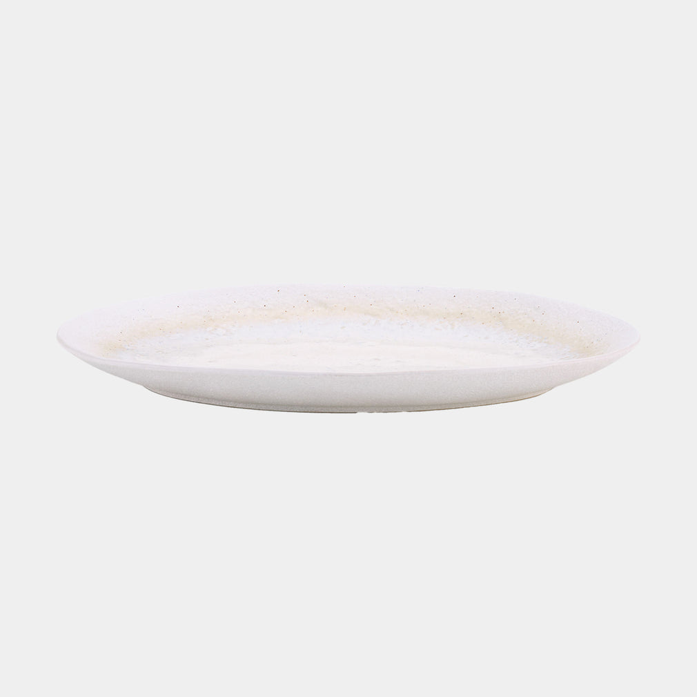 Mylor Soft White Stoneware - Serving Platter Medium