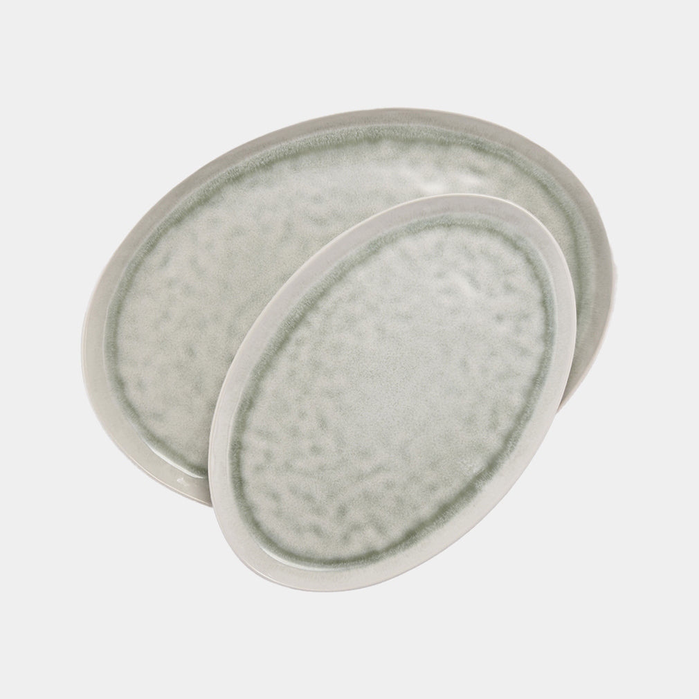 Bantham Sage Green Stoneware - Serving Platter