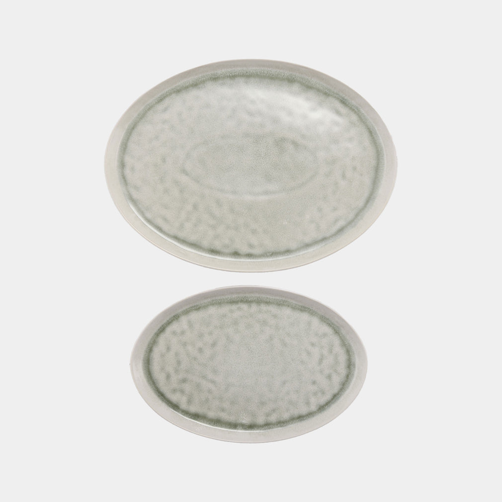 Bantham Sage Green Stoneware - Serving Platter