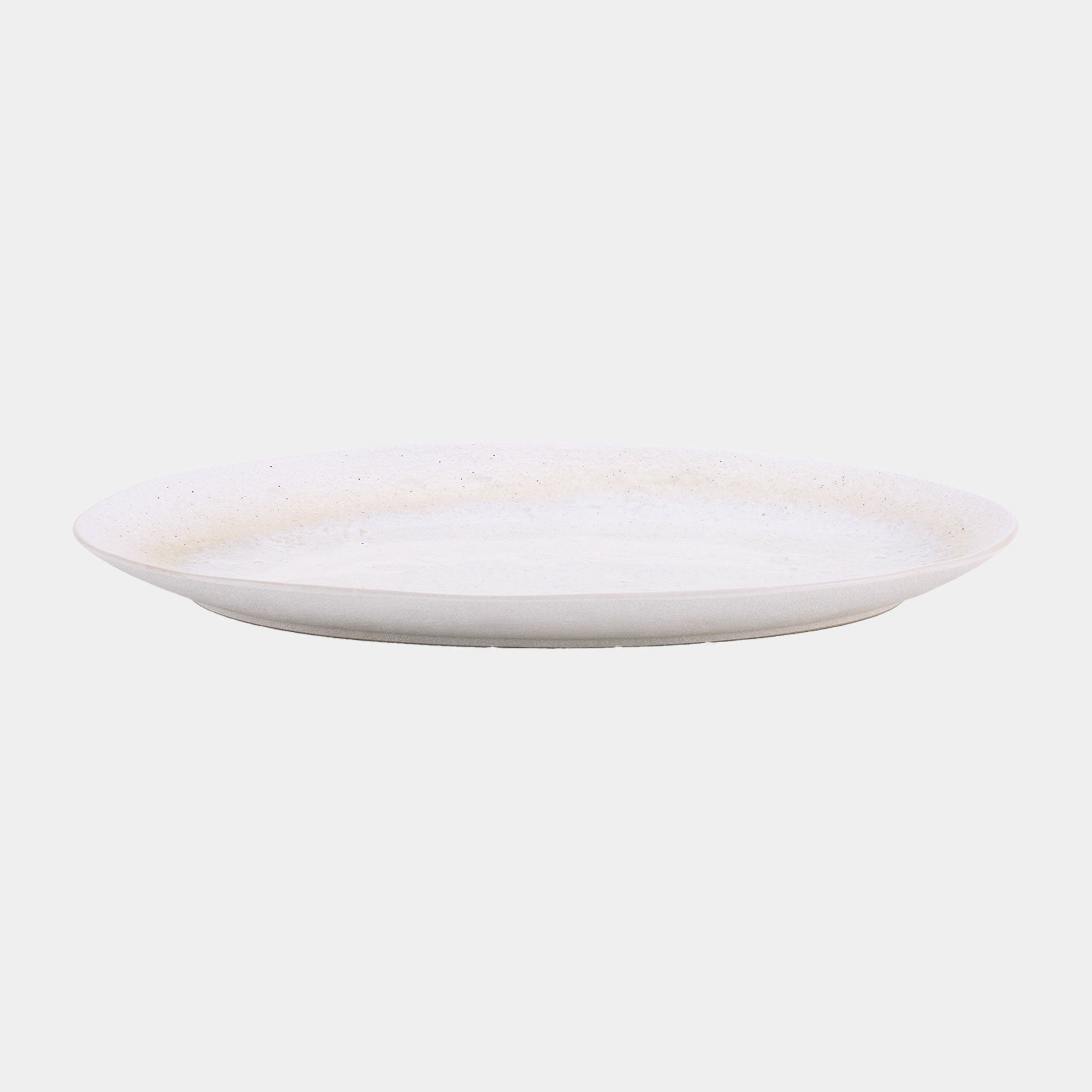 Mylor Soft White Stoneware - Serving Platter Large